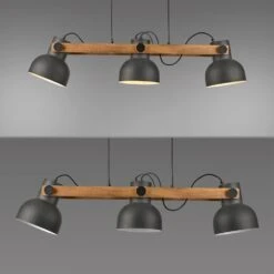 Leuchten Direkt CUP 2.0 Pendelleuchte LED Braun, Schwarz, 3-flammig -Lampe Verkäufe leuchten direkt cup 2 0 pendelleuchte 15743 18 12