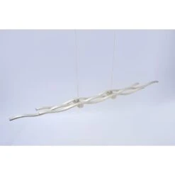 Leuchten Direkt LOLA-WAVE Pendelleuchte LED Edelstahl, 2-flammig, Fernbedienung, Farbwechsler -Lampe Verkäufe leuchten direkt lola wave pendelleuchte 16169 55 4