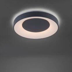 Leuchten Direkt LOLAsmart-ANIKA Deckenleuchte LED Anthrazit, 1-flammig, Fernbedienung, Farbwechsler -Lampe Verkäufe leuchten direkt lolasmart anika deckenleuchte 14346 18 4