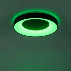 Leuchten Direkt LOLAsmart-ANIKA Deckenleuchte LED Anthrazit, 1-flammig, Fernbedienung, Farbwechsler -Lampe Verkäufe leuchten direkt lolasmart anika deckenleuchte 14346 18 9