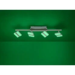 Leuchten Direkt LOLAsmart-SABI Deckenleuchte LED Nickel-Matt, 4-flammig, Fernbedienung, Farbwechsler -Lampe Verkäufe leuchten direkt lolasmart sabi deckenleuchte 12084 55 7