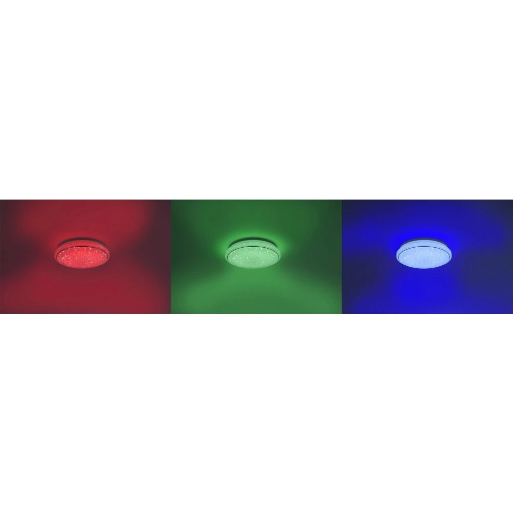 Leuchten Direkt Ls-JUPI Deckenleuchte LED Weiß, 1-flammig, Fernbedienung, Farbwechsler 9 Leuchten Direkt Ls-JUPI Deckenleuchte LED Weiß, 1-flammig, Fernbedienung, Farbwechsler – Bild 7