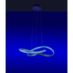 Leuchten Direkt Ls-MELINDA Pendelleuchte LED Edelstahl, 1-flammig, Fernbedienung, Farbwechsler -Lampe Verkäufe leuchten direkt ls melinda pendelleuchte 18432 55 7