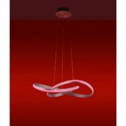 Leuchten Direkt Ls-MELINDA Pendelleuchte LED Edelstahl, 1-flammig, Fernbedienung, Farbwechsler -Lampe Verkäufe leuchten direkt ls melinda pendelleuchte 18432 55 9