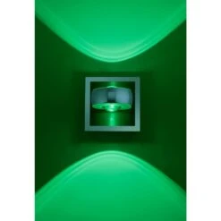 Leuchten Direkt Ls-OPTI Wandleuchte LED Edelstahl, 2-flammig, Fernbedienung, Farbwechsler -Lampe Verkäufe leuchten direkt ls opti wandleuchte 12471 55 10
