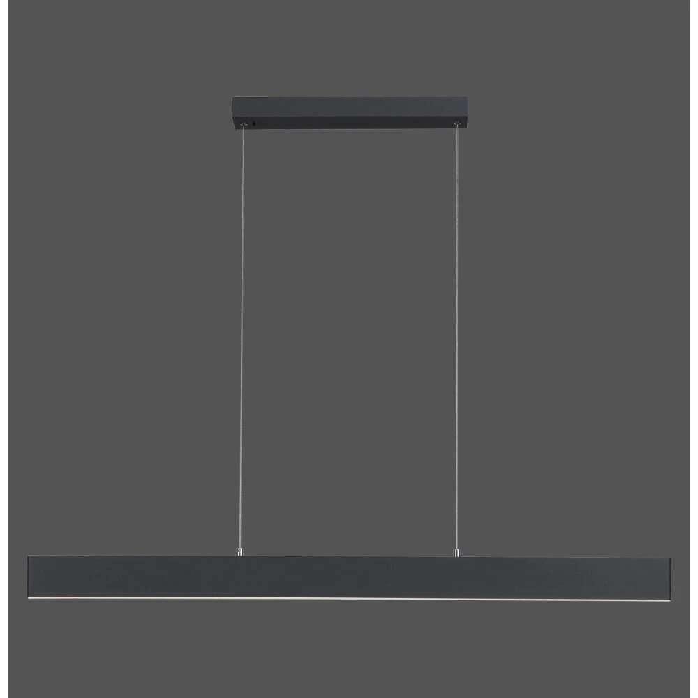 Leuchten Direkt NILA Pendelleuchte LED Anthrazit, 2-flammig, Fernbedienung 4 Leuchten Direkt NILA Pendelleuchte LED Anthrazit, 2-flammig, Fernbedienung – Bild 2