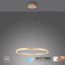 Leuchten Direkt RITUS Hängeleuchte LED Messing, 1-flammig -Lampe Verkäufe leuchten direkt ritus haengeleuchte 15394 60 10