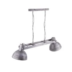 Leuchten Direkt SAMIA Pendelleuchte Grau, 2-flammig -Lampe Verkäufe leuchten direkt samia pendelleuchte 11483 77 5