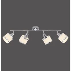 LeuchtenDirekt ACCOR Deckenleuchte Silber, 4-flammig -Lampe Verkäufe leuchtendirekt accor deckenleuchte 15374 17 2