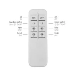 LeuchtenDirekt LILLUTI Pendelleuchte LED Silber, 2-flammig, Fernbedienung -Lampe Verkäufe leuchtendirekt lilluti pendelleuchte 15156 55 7