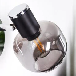 Lexington Wandleuchte Chrom, Schwarz, 1-flammig -Lampe Verkäufe lexington wandleuchte h3367322 10