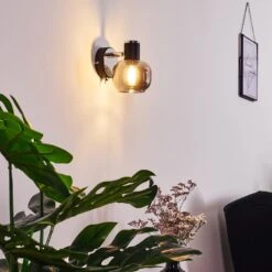 Lexington Wandleuchte Chrom, Schwarz, 1-flammig -Lampe Verkäufe lexington wandleuchte h3367322 16