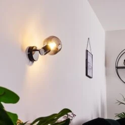 Lexington Wandleuchte Chrom, Schwarz, 1-flammig -Lampe Verkäufe lexington wandleuchte h3367322 6