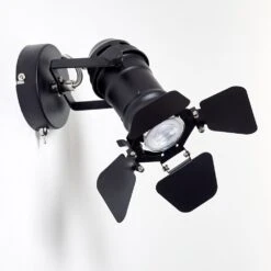 Lichinga Wandleuchte Schwarz, 1-flammig -Lampe Verkäufe lichinga wandleuchte h3346426 17