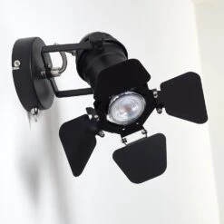 Lichinga Wandleuchte Schwarz, 1-flammig -Lampe Verkäufe lichinga wandleuchte h3346426 4
