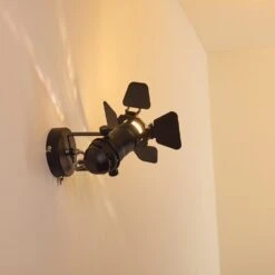 Lichinga Wandleuchte Schwarz, 1-flammig -Lampe Verkäufe lichinga wandleuchte h3346426 9