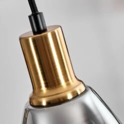 Lincura Hängeleuchte Messing, Schwarz, 4-flammig -Lampe Verkäufe lincura haengeleuchte h3612231 2