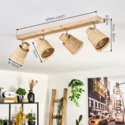 Lindberg Deckenleuchte Chrom, Hellbraun, 4-flammig -Lampe Verkäufe lindberg deckenleuchte h3792612 3