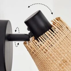 Lindberg Wandleuchte Schwarz, 1-flammig 19 Lindberg Wandleuchte Schwarz, 1-flammig -Lampe Verkäufe lindberg wandleuchte h9022732 5