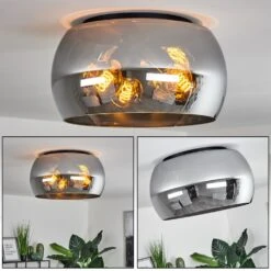 Lissy Deckenleuchte Schwarz, 3-flammig