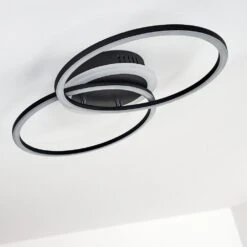 Lithgow Deckenleuchte LED Schwarz, 1-flammig -Lampe Verkäufe lithgow deckenleuchte h3313855 12