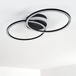 Lithgow Deckenleuchte LED Schwarz, 1-flammig -Lampe Verkäufe lithgow deckenleuchte h3313855 14