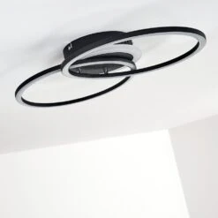 Lithgow Deckenleuchte LED Schwarz, 1-flammig -Lampe Verkäufe lithgow deckenleuchte h3313855 17