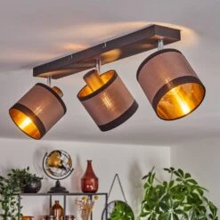 Lohobe Deckenleuchte Chrom, Schwarz, 3-flammig -Lampe Verkäufe lohobe deckenleuchte h3686072 8