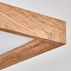 Longvic Deckenpanel LED Braun, Holzoptik, Schwarz, 1-flammig, Fernbedienung -Lampe Verkäufe longvic deckenpanel h3689349 5