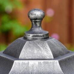 Loria Wegeleuchte Schwarz, Silber, 1-flammig, Bewegungsmelder -Lampe Verkäufe loria wegeleuchte h3824016 12