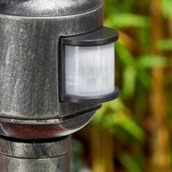 Loria Wegeleuchte Schwarz, Silber, 1-flammig, Bewegungsmelder -Lampe Verkäufe loria wegeleuchte h3824016 5