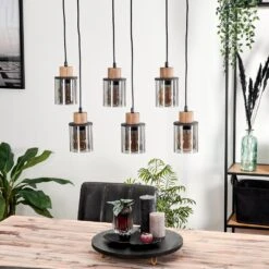 Loursin Hängeleuchte Schwarz, 6-flammig -Lampe Verkäufe loursin haengeleuchte h3631522 10