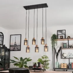 Loursin Hängeleuchte Schwarz, 6-flammig -Lampe Verkäufe loursin haengeleuchte h3631522 8