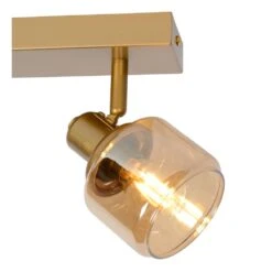Lucide BJORN Deckenleuchte Gold, Messing, 2-flammig -Lampe Verkäufe lucide bjorn deckenleuchte 77979 02 02 4