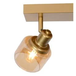 Lucide BJORN Deckenleuchte Gold, Messing, 2-flammig -Lampe Verkäufe lucide bjorn deckenleuchte 77979 02 02 5