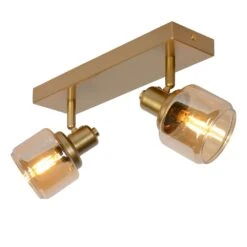Lucide BJORN Deckenleuchte Gold, Messing, 2-flammig -Lampe Verkäufe lucide bjorn deckenleuchte 77979 02 02 6