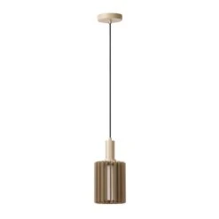Lucide LAMBRES Pendelleuchte Sandfarben, 1-flammig -Lampe Verkäufe lucide lambres pendelleuchte 45410 15 41 2