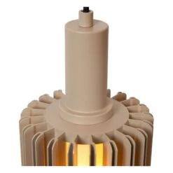 Lucide LAMBRES Pendelleuchte Sandfarben, 1-flammig -Lampe Verkäufe lucide lambres pendelleuchte 45410 15 41 4