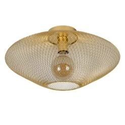 Lucide MESH Deckenleuchte Gold, Messing, 1-flammig -Lampe Verkäufe lucide mesh deckenleuchte 21123 45 02 4
