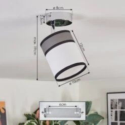 Lundegaard Deckenleuchte Chrom, 1-flammig -Lampe Verkäufe lundegaard deckenleuchte h3848760 3