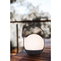 Lutec Cardi Außentischleuchte LED Schwarz, Weiß, 1-flammig, Farbwechsler -Lampe Verkäufe lutec cardi aussentischleuchte 6501702330 1