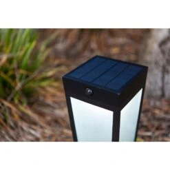 Lutec Dias Solar-Wegeleuchte LED Schwarz, 1-flammig, Bewegungsmelder, Farbwechsler -Lampe Verkäufe lutec dias solar wegeleuchte 6996601012 6