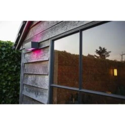 Lutec Gemini Außenwandleuchte LED Anthrazit, 2-flammig, Farbwechsler -Lampe Verkäufe lutec gemini aussenwandleuchte 5189120118 3