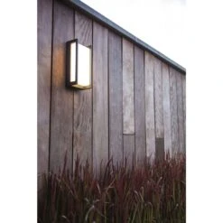 Lutec Qubo Außenwandleuchte LED Anthrazit, 1-flammig, Farbwechsler -Lampe Verkäufe lutec qubo aussenwandleuchte 5193004118 2