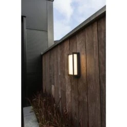 Lutec Qubo Außenwandleuchte LED Anthrazit, 1-flammig, Farbwechsler -Lampe Verkäufe lutec qubo aussenwandleuchte 5193004118 3