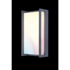 Lutec Qubo Außenwandleuchte LED Anthrazit, 1-flammig, Farbwechsler -Lampe Verkäufe lutec qubo aussenwandleuchte 5193004118 5