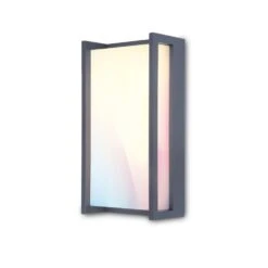 Lutec Qubo Außenwandleuchte LED Anthrazit, 1-flammig, Farbwechsler -Lampe Verkäufe lutec qubo aussenwandleuchte 5193004118 6