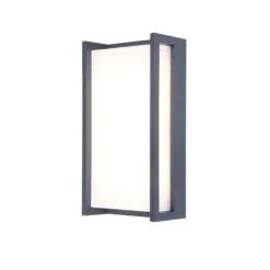 Lutec Qubo Außenwandleuchte LED Anthrazit, 1-flammig, Farbwechsler -Lampe Verkäufe lutec qubo aussenwandleuchte 5193004118 8