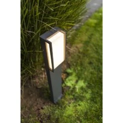 Lutec Qubo Wegeleuchte LED Anthrazit, 1-flammig, Farbwechsler -Lampe Verkäufe lutec qubo wegeleuchte 7193003118 2