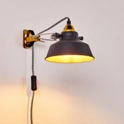 Luven Wandleuchte Gold, 1-flammig -Lampe Verkäufe luven wandleuchte h3288597 do1 2